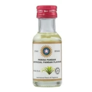 STAR BRAND Food Flavouring - Pandan 25ml (12 Units Per Carton)