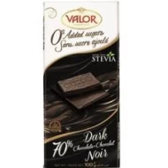 VALOR (0% Added Sugar) 70% Dark Chocolate 100gm Pack (17 units perCarton) (17 Units Per Carton)