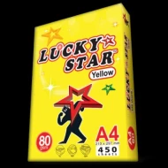A4 Paper Lucky Star 80gsm Copier Paper (450'S Ream)