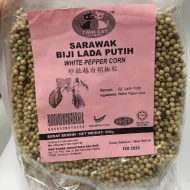 TWIN CAT SARAWAK WHITE PEPPER CORN 500G