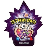 Striking Popping Candy Blueberry 48 x 15g