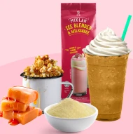 GFB Milk Shake / Ice Blended Powder - Popcorn Caramel 1kg