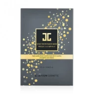 Gold Snow Black Mask((10 SHEETS ONLY)) (300 Units Per Carton)