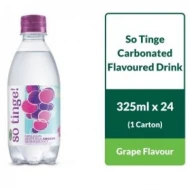 SPRITZER SO TINGE CARBONATED FLAVOUR DRINK - GRAPE (325ML X 24) PER CARTON