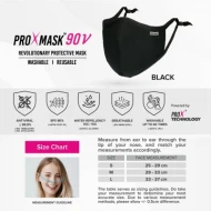 PROXMASK 90V Antiviral Reusable Face Mask - M Size