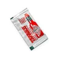 TABASCO Sachet Red Pepper Sauce 3ml Sachet (1,000 sachet per ctn)