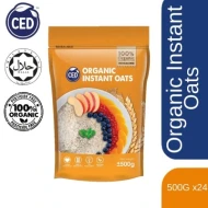 CED ORG INSTANT BABY OATS 500G X 24 (100% ORG DESIGN)