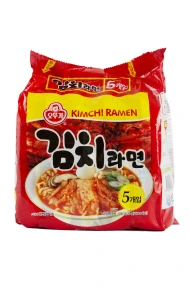 OTTOGI KIMCHI RAMEN MULTIPACK 120GX5