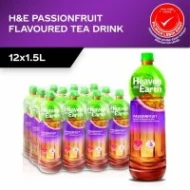 [PRE ORDER ONLY ETA 12-14 Working Days] Heaven & Earth Passion Fruit Tea PET 1.5l x 12