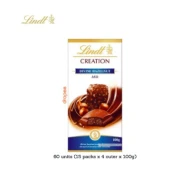 LINDT Creation Divine Hazelnut 100g (60 Units Per Carton)