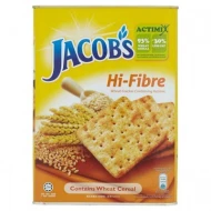 KRAFT JACOB'S HIGH FIBRE WHEAT CRACKER 700G 8 X 700G