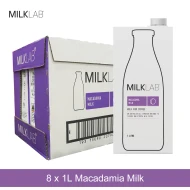 MILKLAB UHT MACADAMIA MILK 1L X 8