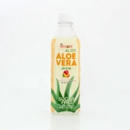 HALAL BUZZY BEE Aloe Vera Sugar Free Drink Peach Flavor 1x24 bottles (500ml each)