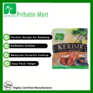 Santanku Toasted Coconut Paste (Kerisik) 100g  (96 Units Per Carton)