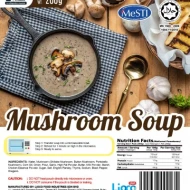 [HALAL- Lioco Food] Mushroom Soup (Value Pack - Marketplace Harian)(24 Pack Per Outer)