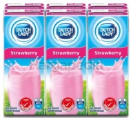 Dutch Lady Strawberry Milk 6x200ml