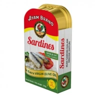 AYAM BRAND SARDINES IN E. V. OIL 120G 24 X 120G