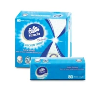 Vinda Deluxe Kitchen Towel 80s per pack