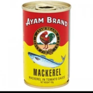 AYAM BRAND MACKERELS 155G 100 X 155G
