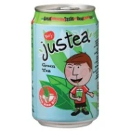 [PRE ORDER ONLY ETA 12-14 Working Days] YEOS JUSTEA GREEN TEA W ALOE VERA 300ML CAN (24 Units Per Carton)