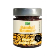 Vegenation-Ginger & Scallion Sambal Krunchy (210g) (Use Organic Sugar, Red Palm Oil & Himalayan Pink Salt)