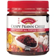 DOLLEE Crispy Prawn Chilli 200gm bottle ( 12 bottles per carton )