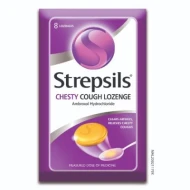 [PRE ORDER ONLY ETA 12-14 Working Days] STREPSILS CHESTY COUGH 8'S