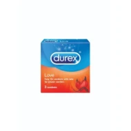 [PRE ORDER ONLY ETA 12-14 Working Days] Durex Love 3's ( Getty New Pack)
