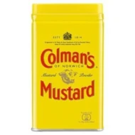 COLMAN'S MUSTARD Powdered Mustard 454gm Bottle (6 Units Per Carton)