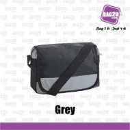 Bag2u Sling Bag   Pouch (Grey) SB414 (1000 Grams Per Unit)