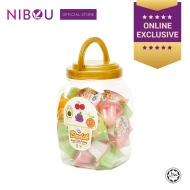 Nibou (NBI) Dadih Soya Fruits Pudding with Nata De Coco Assorted (35gm x 33's x 8)