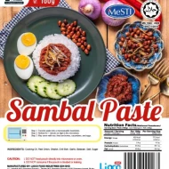 [HALAL - Lioco Food] Sambal Chili Paste (Ready To Eat - Marketplace Harian) (24 Pack Per Outer)