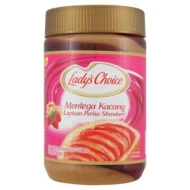 Lady's Choice S Peanut Butter Strawberry Stripe 530g