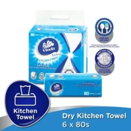 Vinda Deluxe Softpack Kitchen Towel 8 x 80s