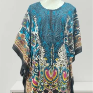 kaftan Pendek Baju kelawar  Short Kaftan V Shape