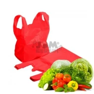 Plastic Bag 16x18 (Chilli Red) (80 Units Per Carton)