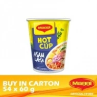 [PRE ORDER ONLY ETA 12-14 Working Days] MAGGI Hot Cup Asam Laksa 54 x 60g