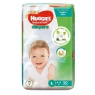 [PRE ORDER ONLY ETA 12-14 Working Days] HUGGIES NAT SOFT SJP L50S