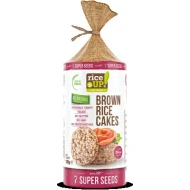 RICEUP- RICE CAKES with 7 SUPER SEEDS 120g (12 Units Per Carton)