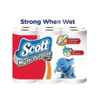 SCOTT Multi Purpose Kitchen Towel 6 x 60s