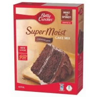 BETTY CROCKER Super Moist Cake Mix - Chocolate 430gm (12 Boxes per Carton) Imported from United States