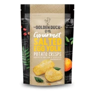 [HALAL] The Golden Duck Gourmet Salted Egg Yolk Potato Ridges (125g)