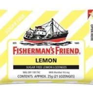 FISHERMAN'S FRIEND Sugar Free Lemon 25gm Pack (24 Units Per Carton)