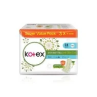 [PRE ORDER ONLY ETA 12-14 Working Days] KOTEX NAT CARE MAXI WG ANTI BACTERIA 16S x 3