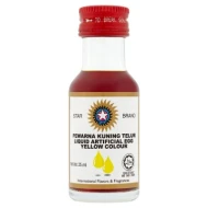 Star Brand Liquid Artificial Egg Yellow Color 25ml