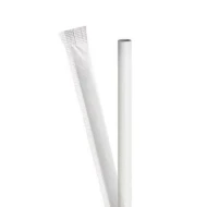 Hagen's 6mm White Paper Straw (carton x 10,000pcs)