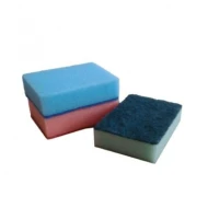 Sponge c w Scrubbing Pad