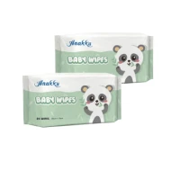 ANAKKU BABY LAVENDAR WIPES 25'S X 2