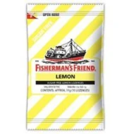 FISHERMAN'S FRIEND Sugar Free Lemon 11gm Pack (12 Units Per Carton)