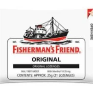 FISHERMAN'S FRIEND Original 25gm Pack (24 Units Per Carton)